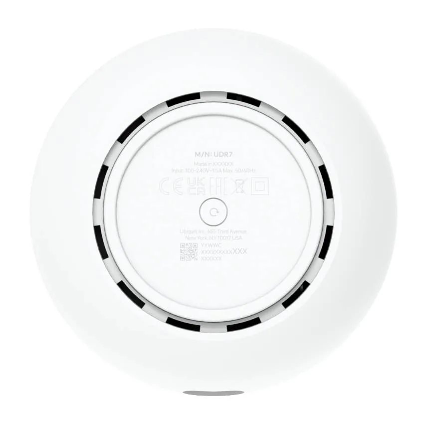 Dream Router 7 (UDR7) Ubiquiti UniFi - WiFi 7, 10G SFP+, 2.5GbE, PoE, NVR Integrado 3