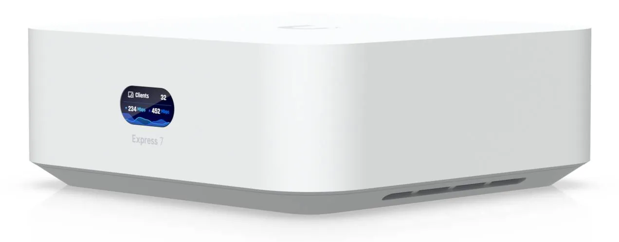 Router UniFi Ubiquiti UX7 WiFi7 2.4/5/6GHz 11Gbps 1x10G 1x2.5G Cloud inc 5V 5