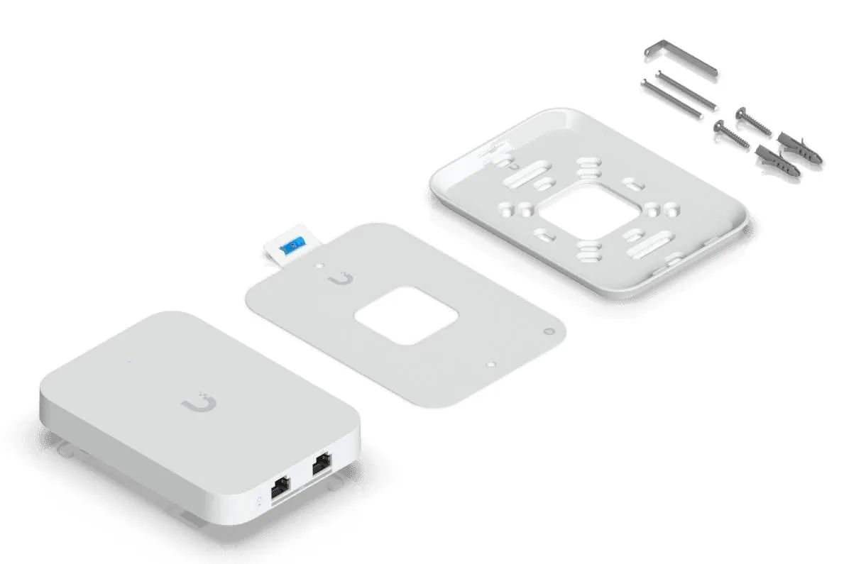 Punto de Acceso Ubiquiti UniFi U7 In-Wall - WiFi 7, 4.3 Gbps, 3x 2.5GbE, PoE+ 5
