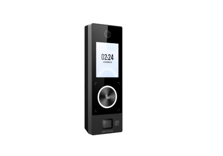 Control Acceso Facial Min Moe WIFI y POE Boton Llamado + QRs IP65 Huella 3