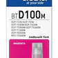 Botella de tinta original Brother BTD100M color magenta – colores vivos y consistentes - Miniatura 2