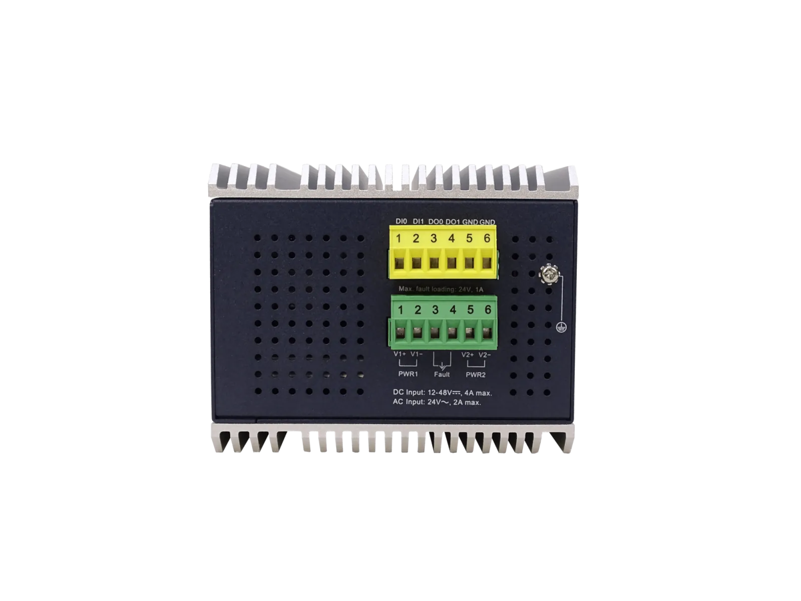 Switch PLANET 8-1000-PoE+ 8-SFP-2.5G 4-SFP-10G Riel-DIN Switch Indust req-48V 2