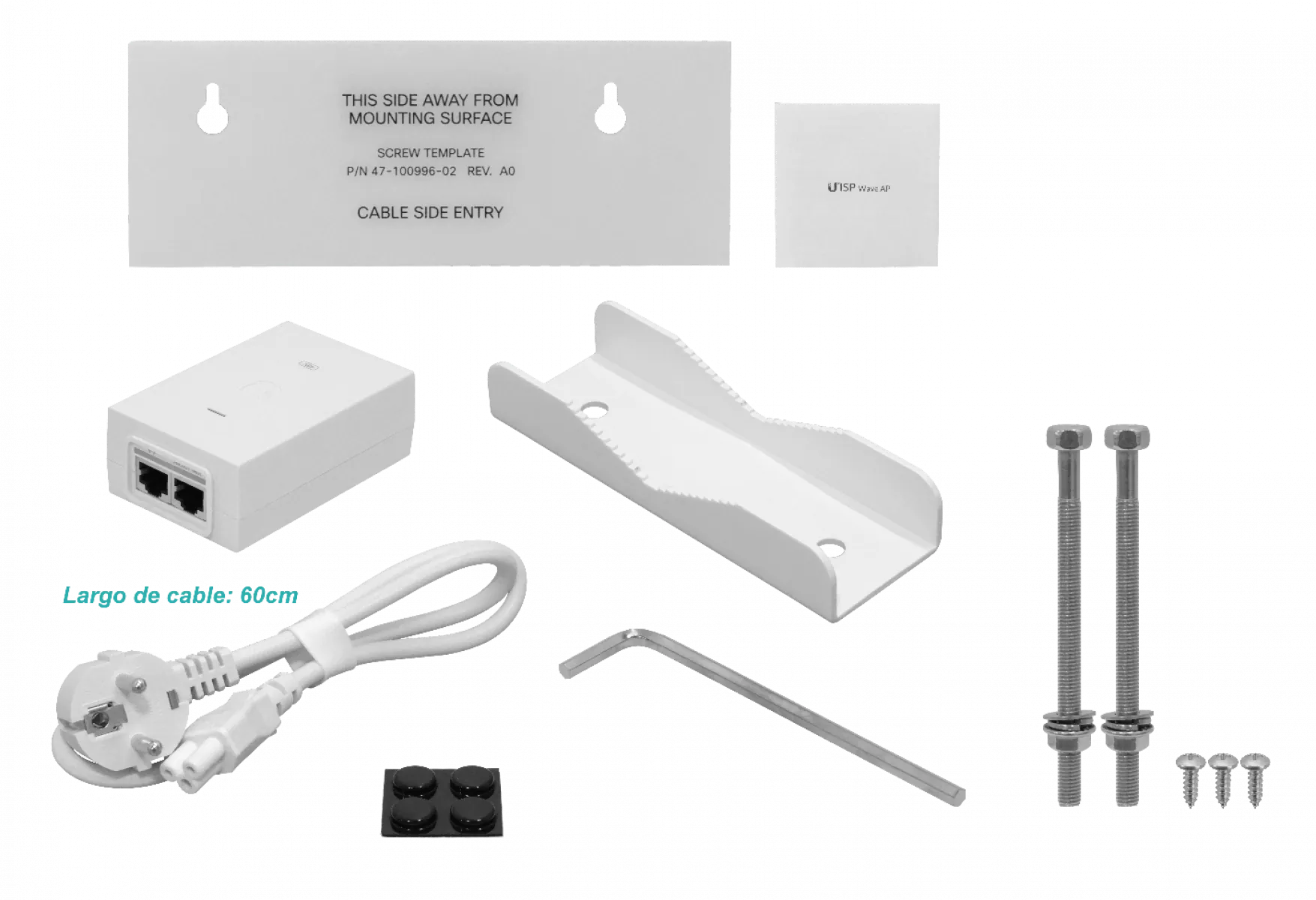 Punto de Acceso PtMP de Alta Velocidad 60 GHz, Wave Access Point, Cap Max 5.4 Gbps (2.7 Gbps duplex) 6