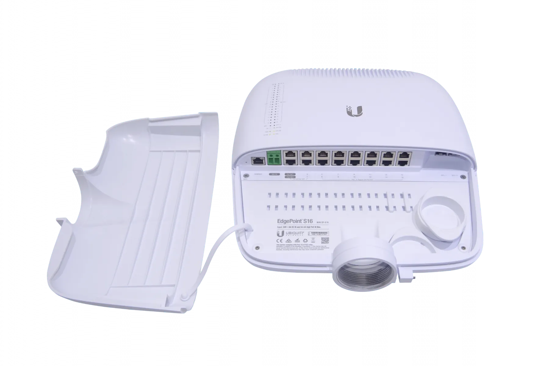 Switch Ubiquiti EP-S16 - EdgePoint S16, 16x PoE + 2x 10G SFP+, Montaje Exterior 6