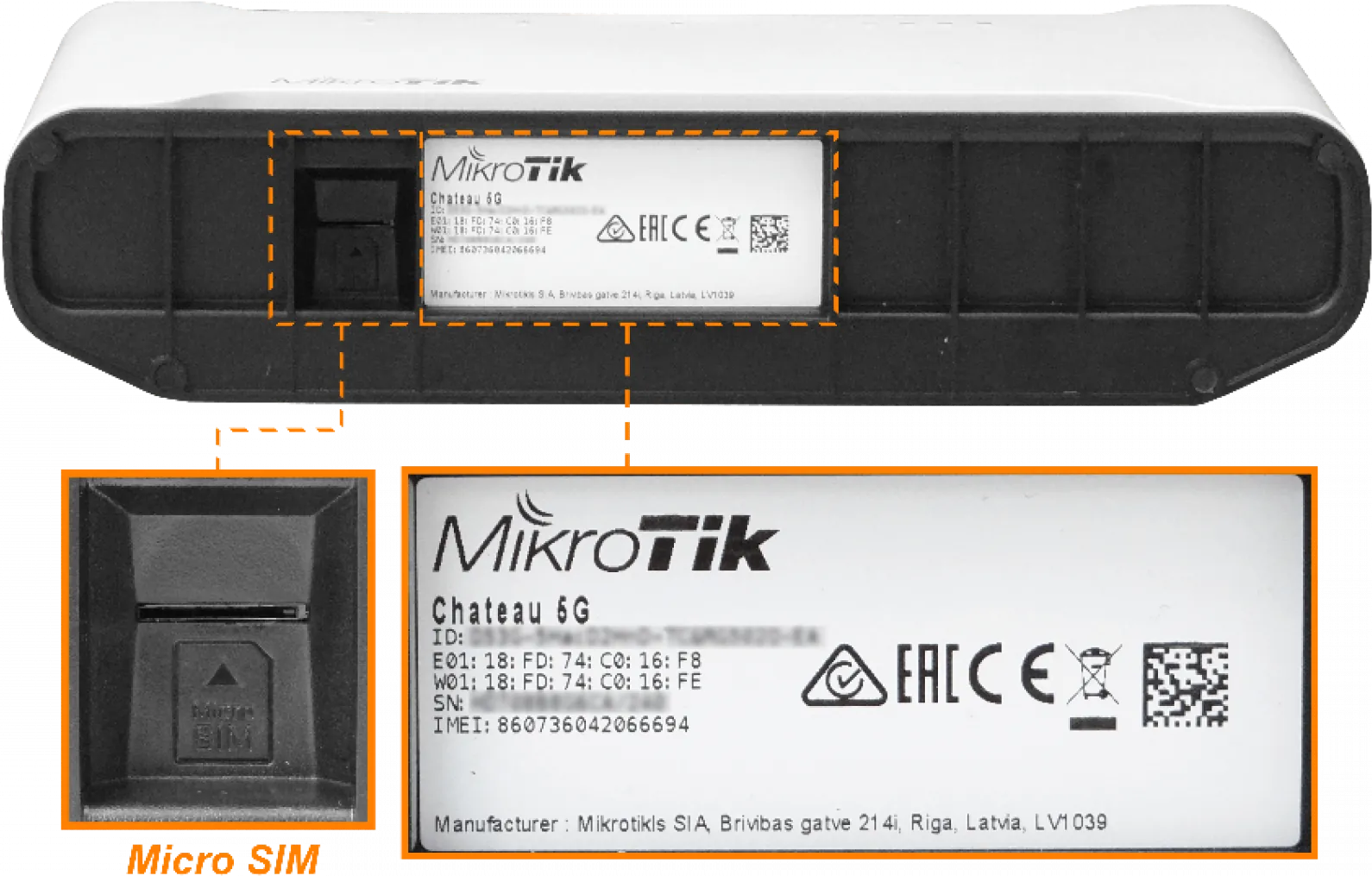 Modem 5G MikroTik Chateau - WiFi de Alta Velocidad con Soporte LTE/5G 4