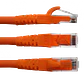 Pack x4 Cable Patch LINKMADE Cat6 30cm Naranjo LSZH Inyectado - Miniatura 2