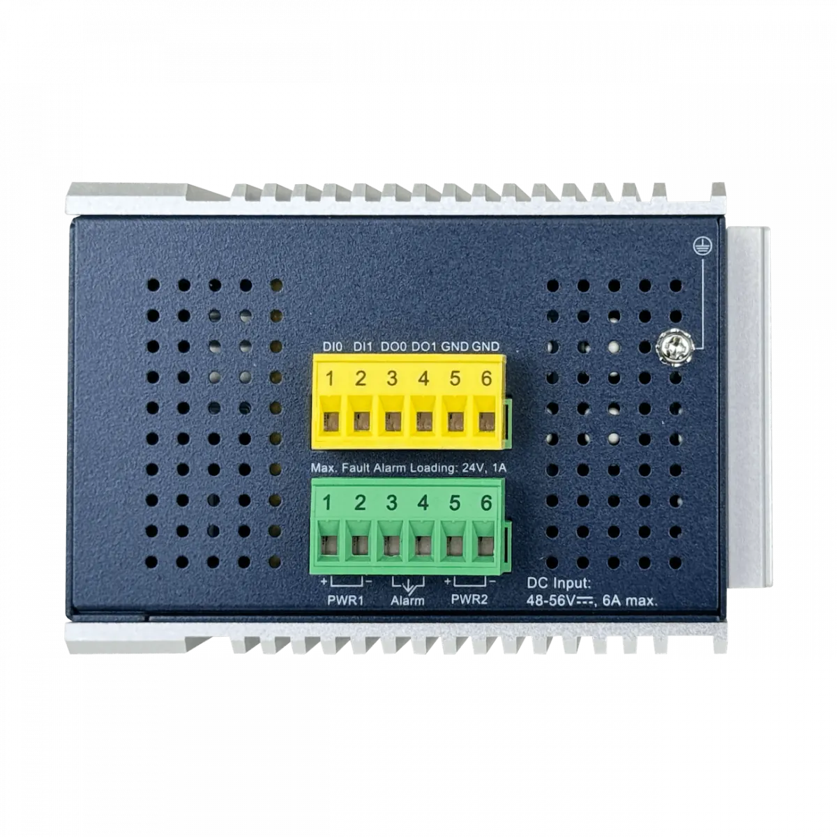 Switch PLANET 8-1000-PoE 2-1000 2-SFP 240W-tot RielDIN Switch Indust 8P2T2S 4