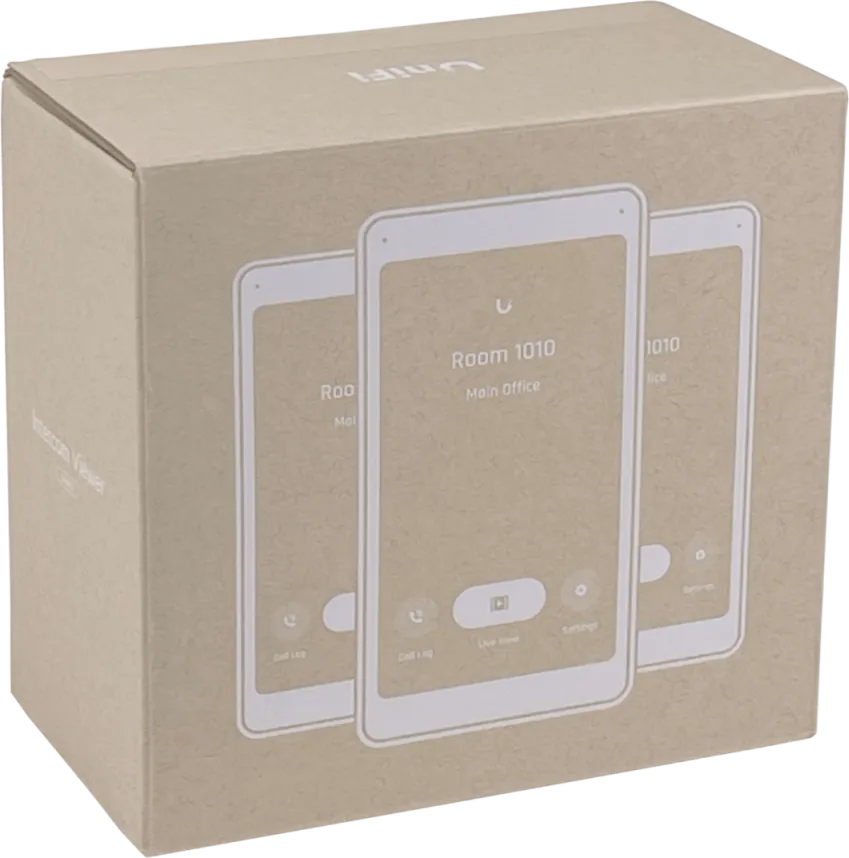 3x Pantalla Táctil de 5 Pulgadas para Control de Acceso y Monitoreo, Ubiquiti Access Intercom Viewer 3