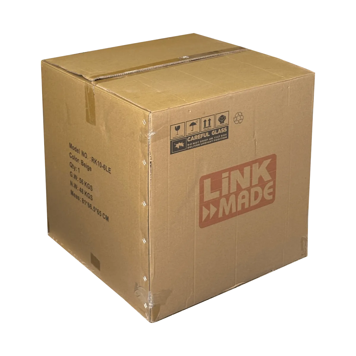 Gabinete Exterior LINKMADE RK10-6LE 10U 614x600mm IP65 Muro Poste PDU y Bandeja 6