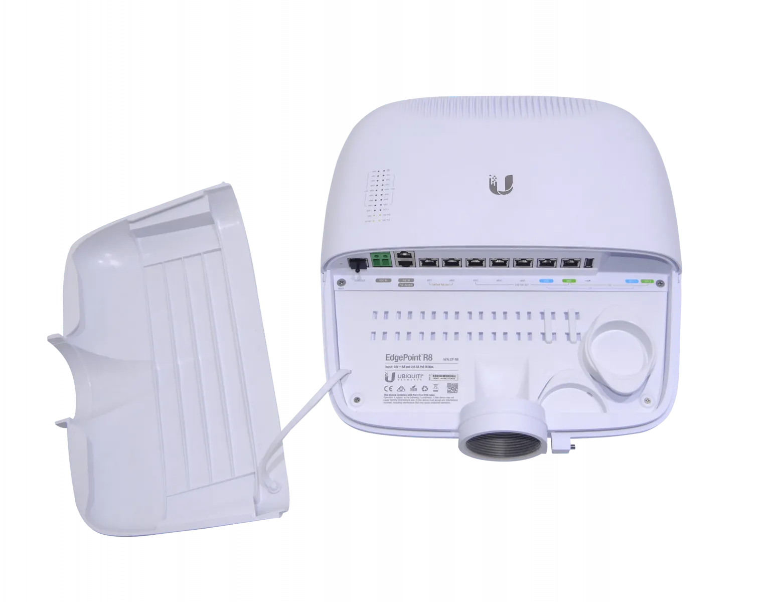 Router y Switch para WISP con 8 Puertos Gigabit, EdgePoint R8 5