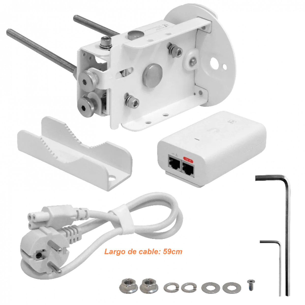 Puente Inalámbrico Multi-Gigabit con SFP+ y Alcance de 2 km airFiber 60 HD 5