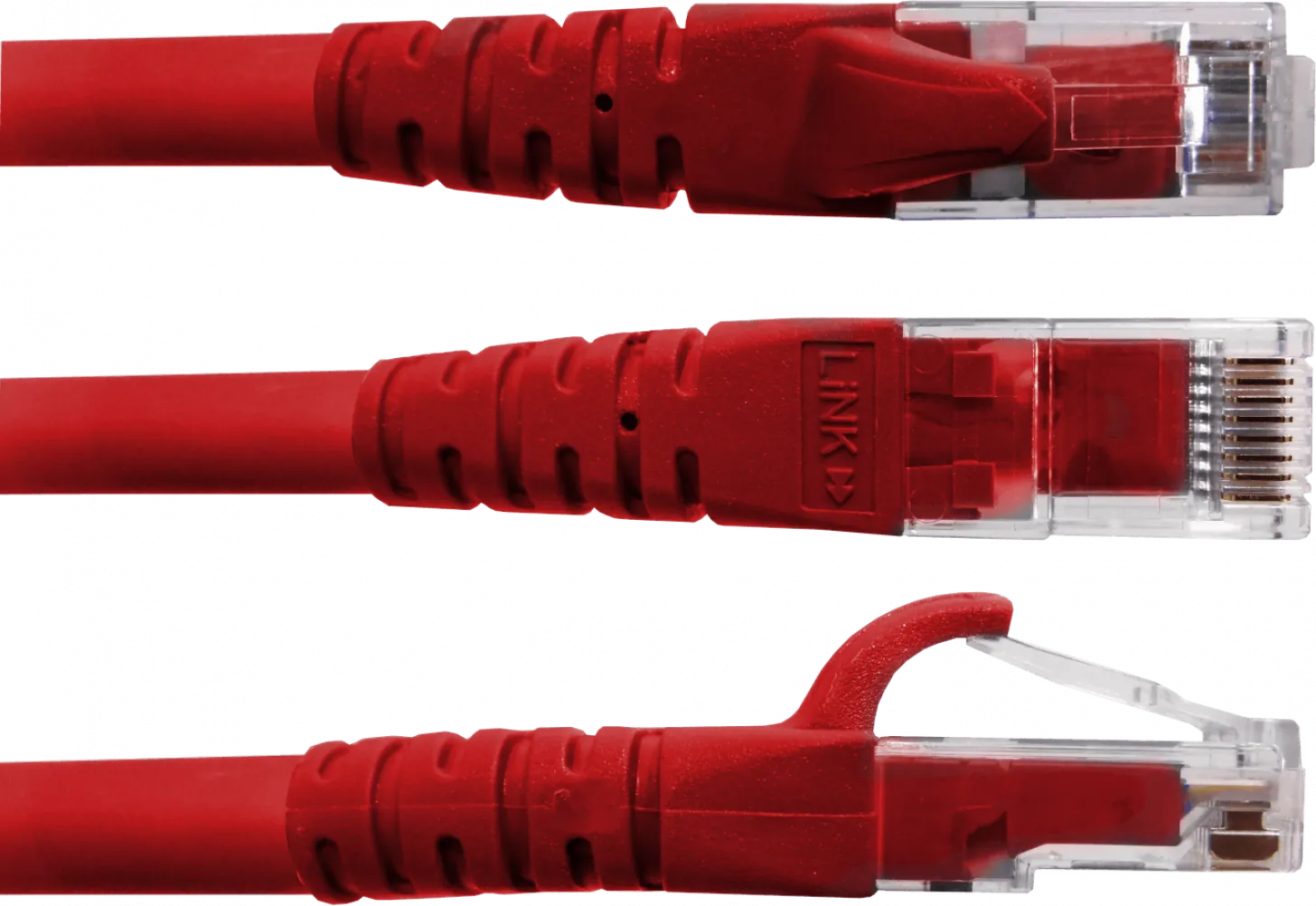 Cable Patch LINKMADE Cat6 Rojo LSZH, 1.5m, Inyectado, Multifilar 2
