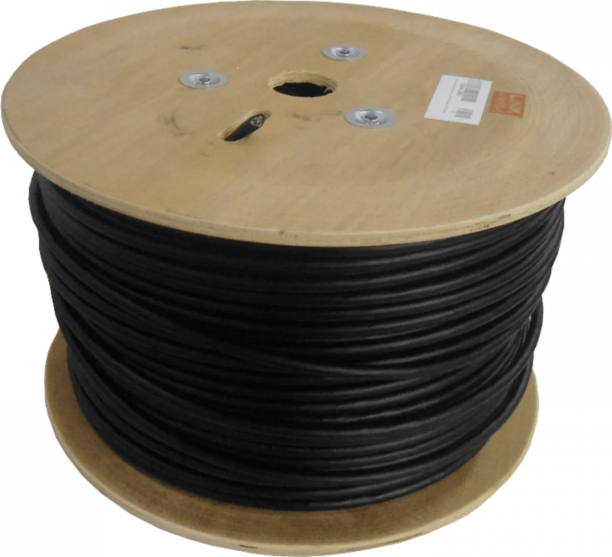 Cable S/FTP Exterior LINKMADE 200m Cat6A Cobre Sólido AWG23 Negro PE 2
