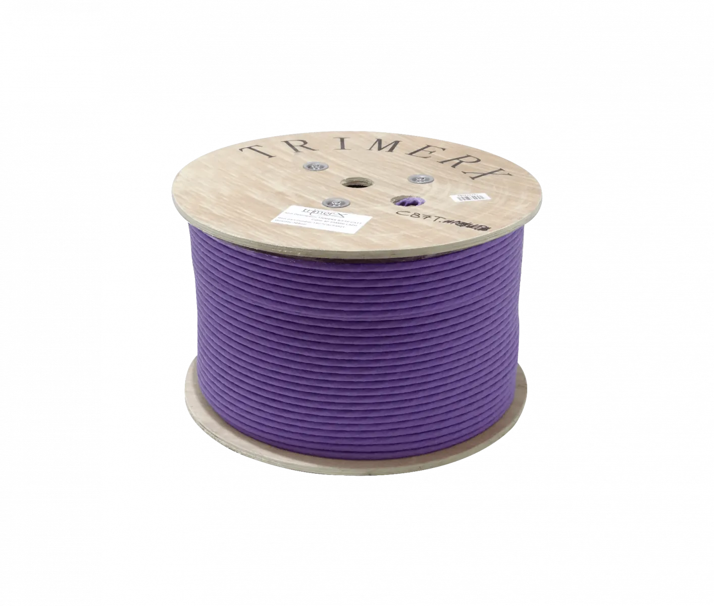 Cable TRIMERX Cat7 S/FTP LSZH 23AWG 305m Violeta – Cobre Unifilar 2
