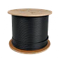 Caja Cable Exterior LINKMADE Cat5e F/UTP con Portante Negro 305mt Unifilar - Miniatura 2