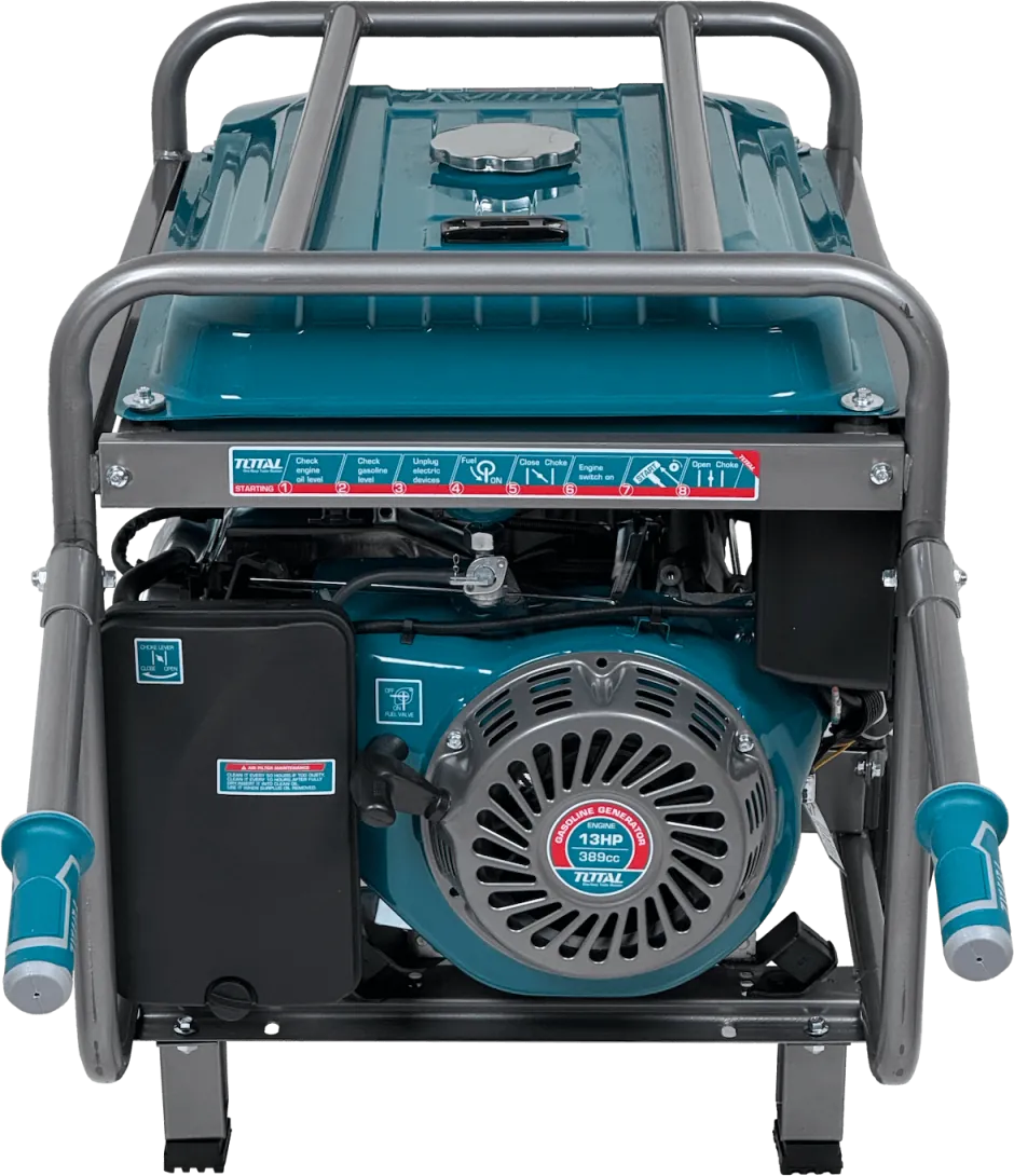 Generador a Gasolina TOTAL TP155001 5000W Tanque 25L 220V - Potencia para Uso Intensivo 2