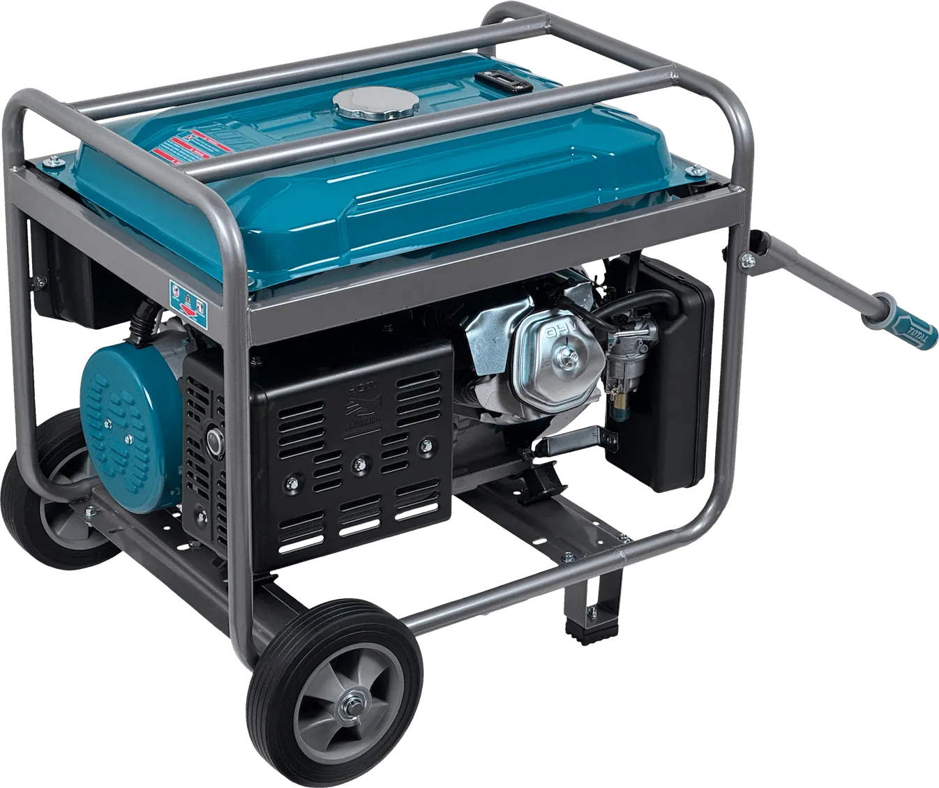 Generador a Gasolina TOTAL TP155001 5000W Tanque 25L 220V - Potencia para Uso Intensivo 3