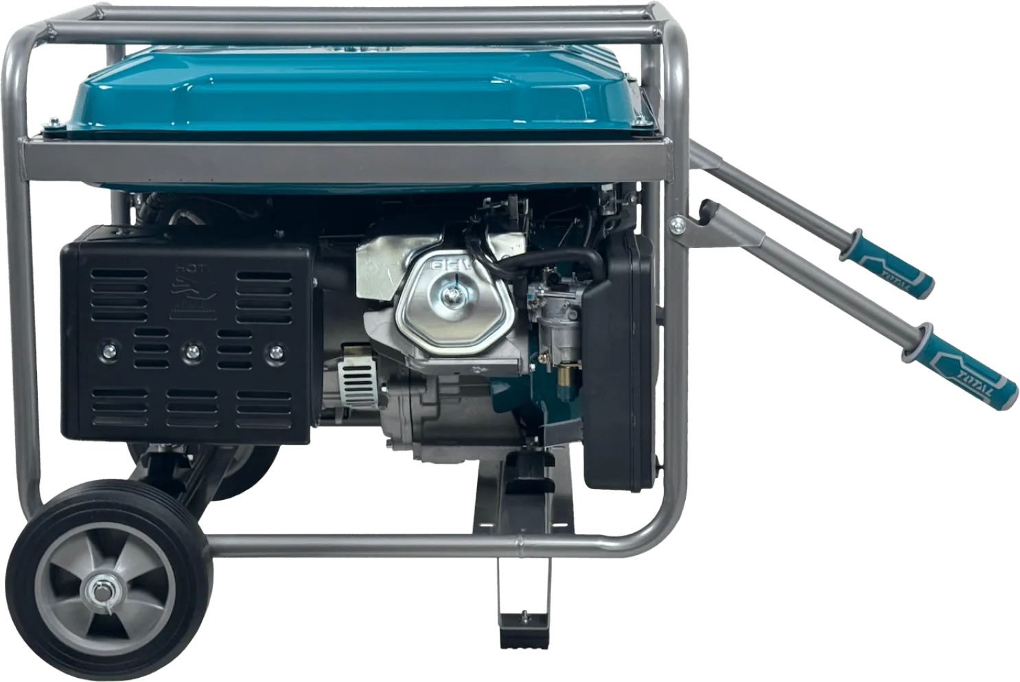 Generador a Gasolina TOTAL TP155001 5000W Tanque 25L 220V - Potencia para Uso Intensivo 5