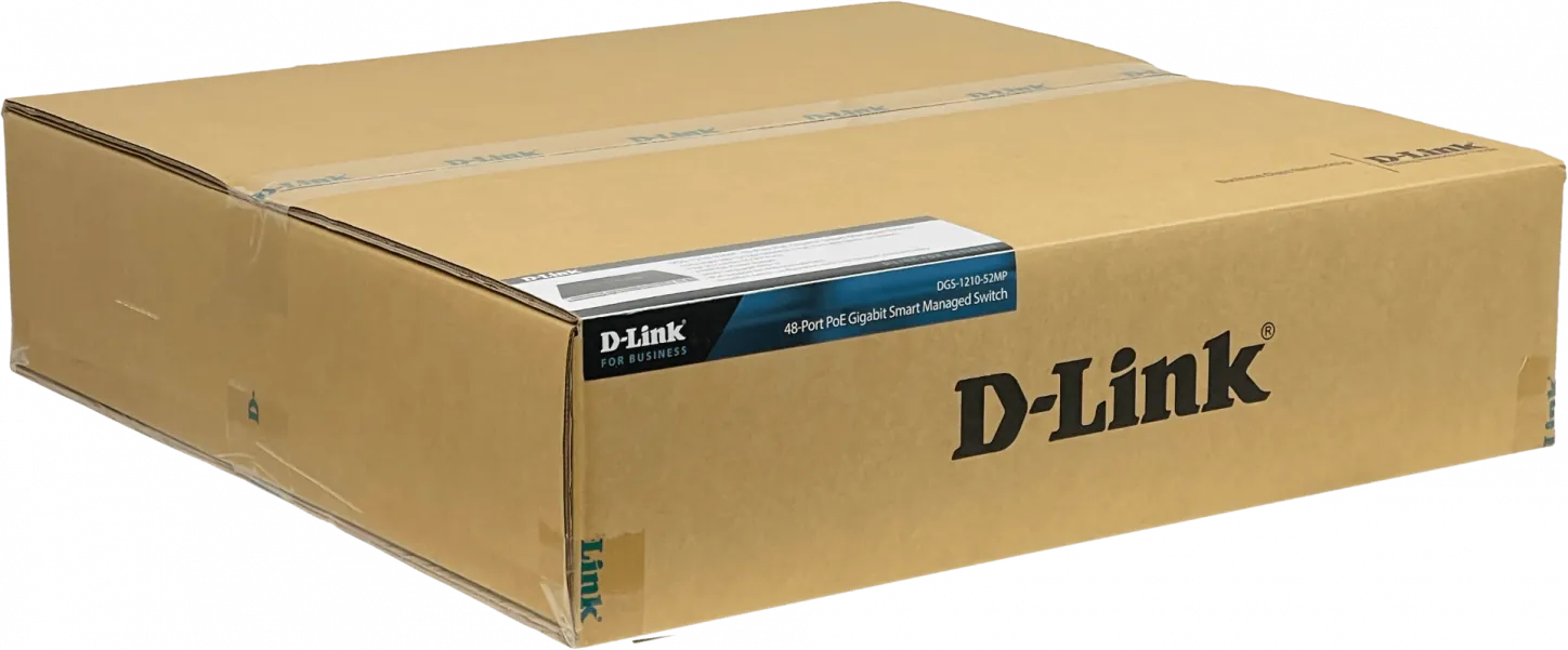Switch D-Link 48-1000-PoE+ 4-SFP tot-370W Switch Smart Rack req-Cable-C13 6