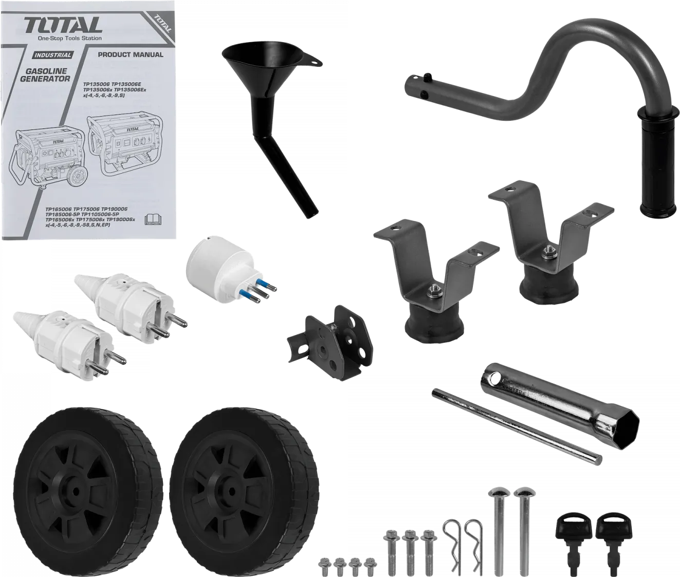 Generador a Gasolina TOTAL TP135006E 3500W Tanque 15L 220V - Compacto y Eficiente 5
