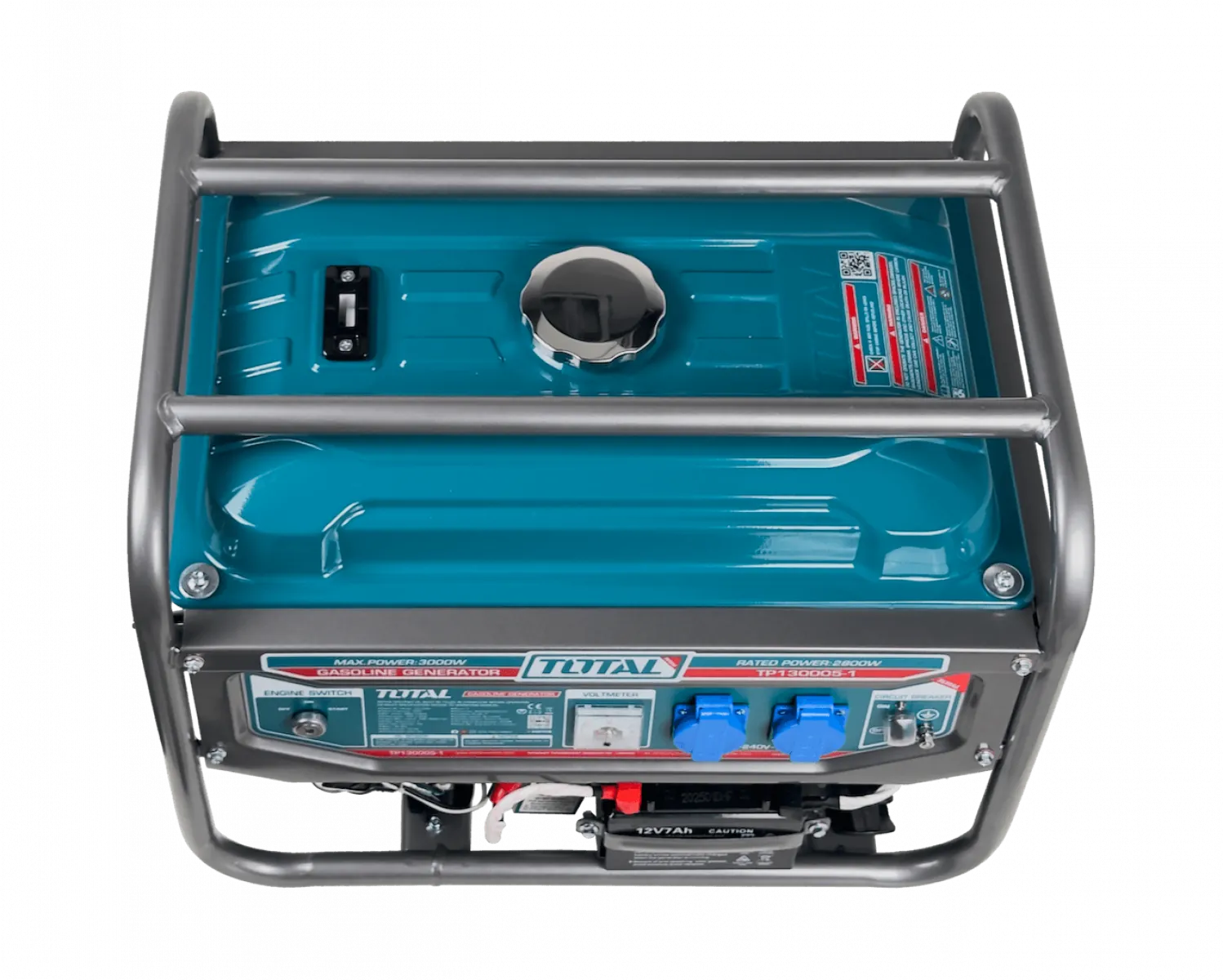 Generador Total TP130005-1 - Gasolina 3kW, 210cc, Arranque Eléctrico 6