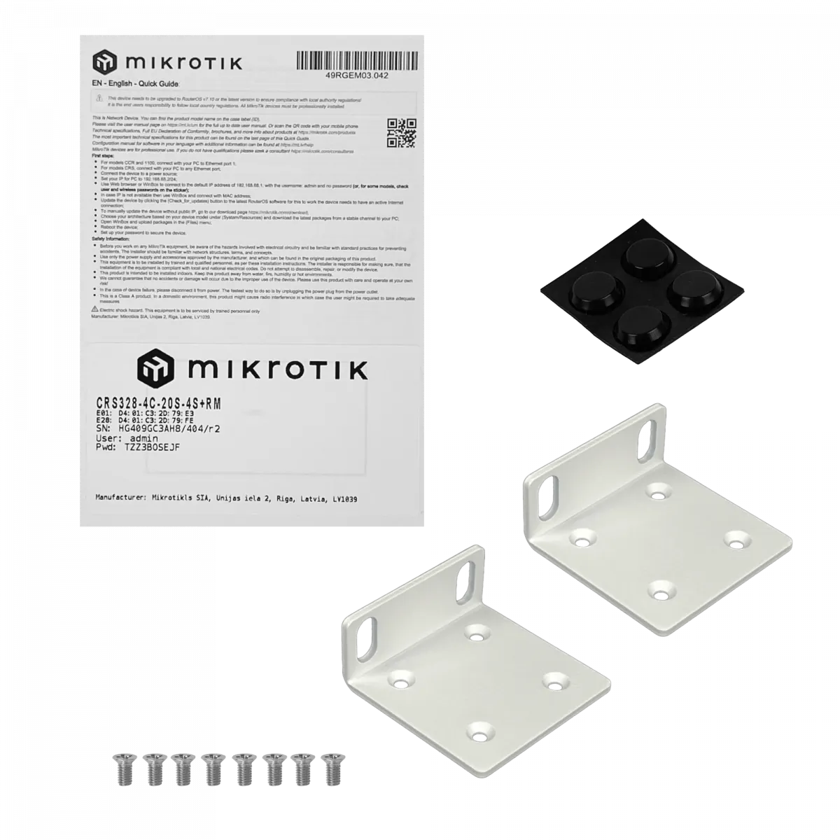 Switch MikroTik CRS328-4C-20S-4S+RM - 20 SFP, 4 SFP+ 10G, Dual Power 4