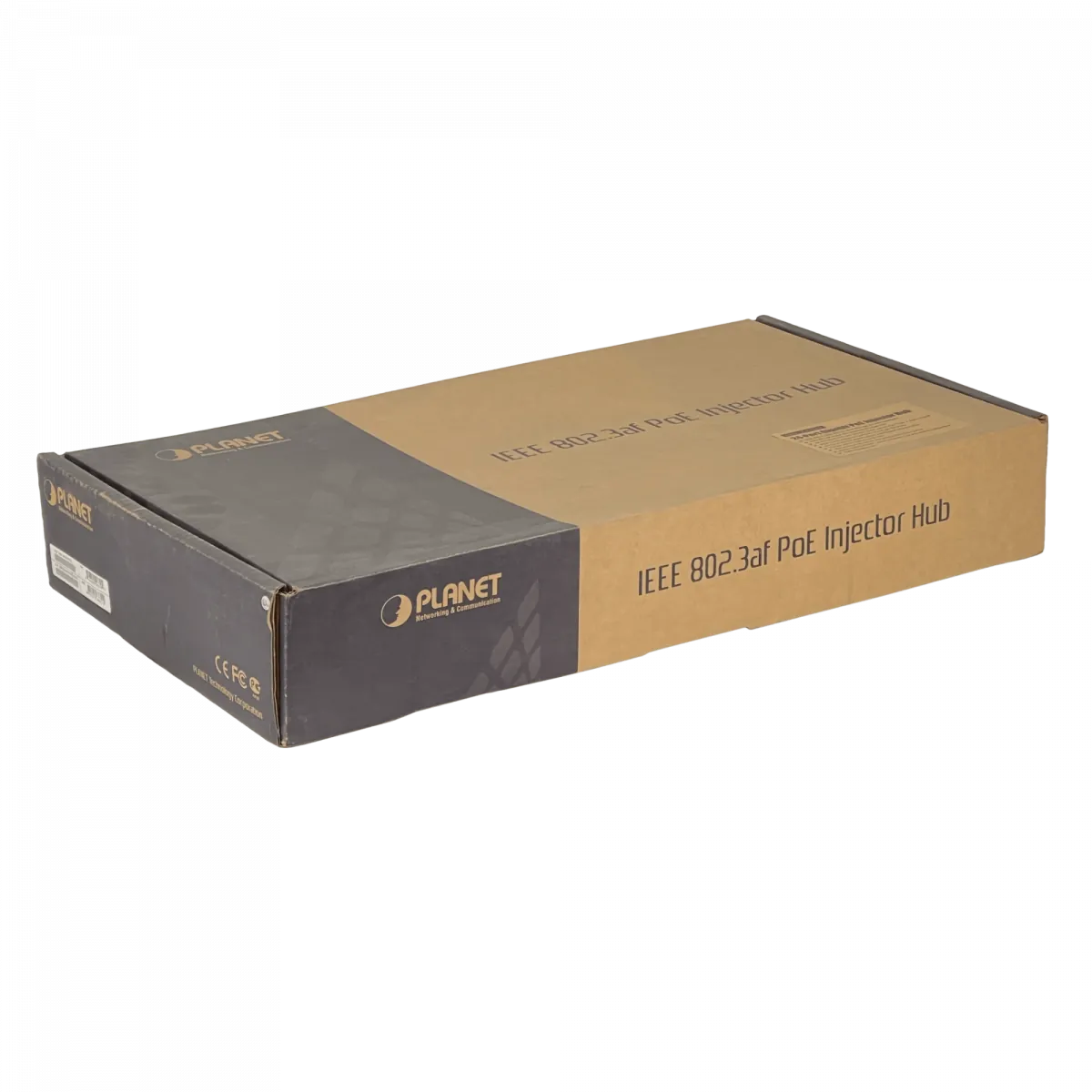 Hub PoE de 24 Puertos Planet POE-2400G, GbE, 440W y Gestión Avanzada, 802.3at/af, 48x RJ45 5