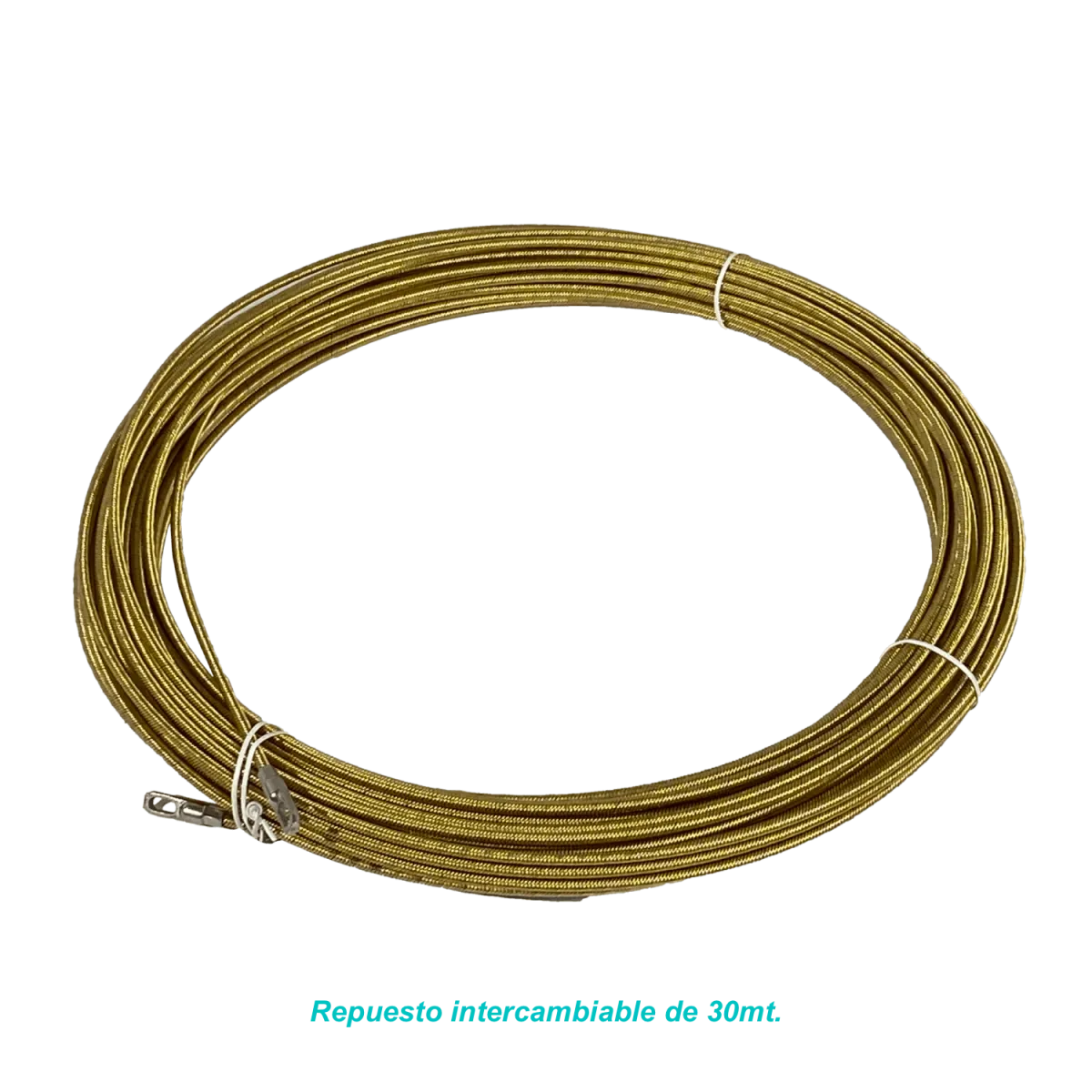 Laucha Pasacable 20mt Electrica Motorizada inc-Bateria Litio 21V 5