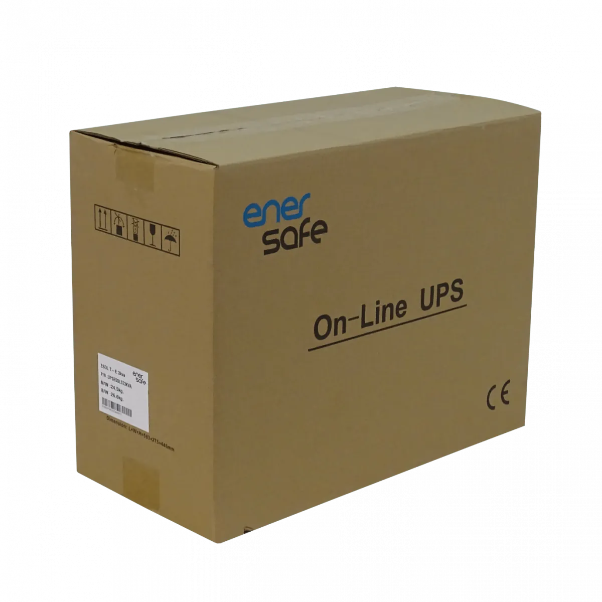ENERSAFE 390WH 6x9AH 3KVA 2700W 0/4ms DB9 Expandi-72V UPS Torre Online 5
