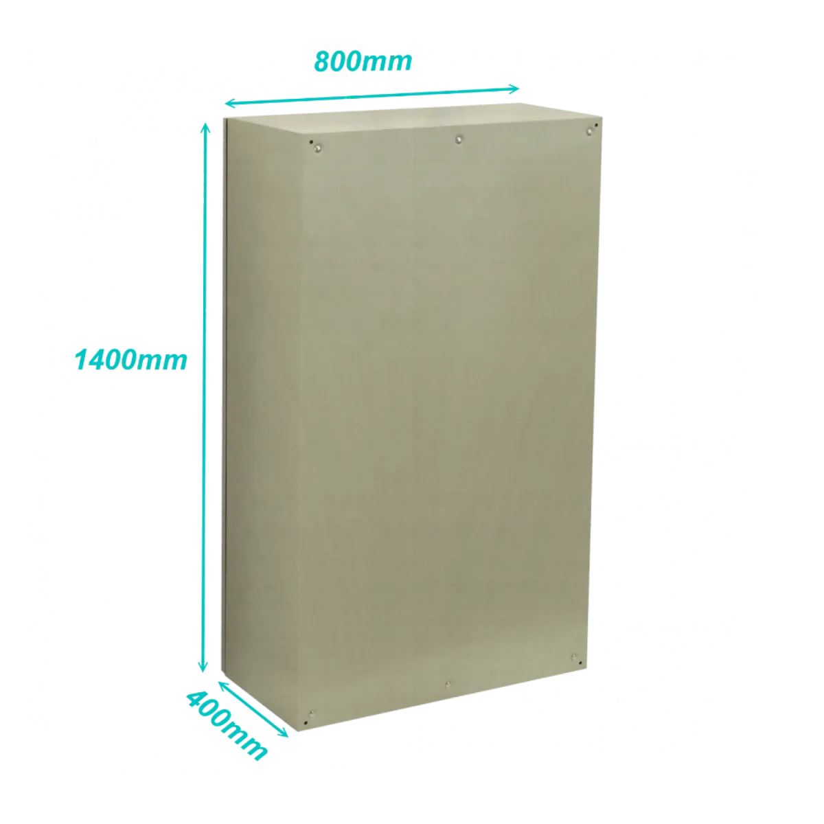 Caja Metálica TIBOX ST8-1440T, 1400×800×400 mm (IP65) 2