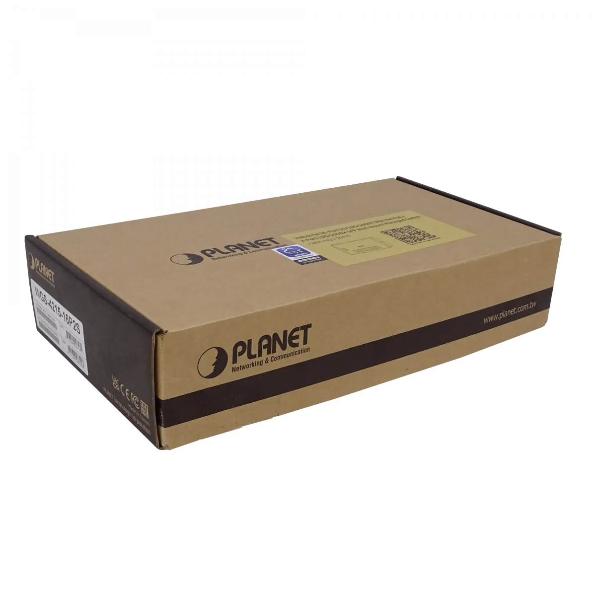 Switch PLANET 16-1000-PoE+ 2-SFP 240W Switch Indust Admin Riel-DIN 48/54VDC 5