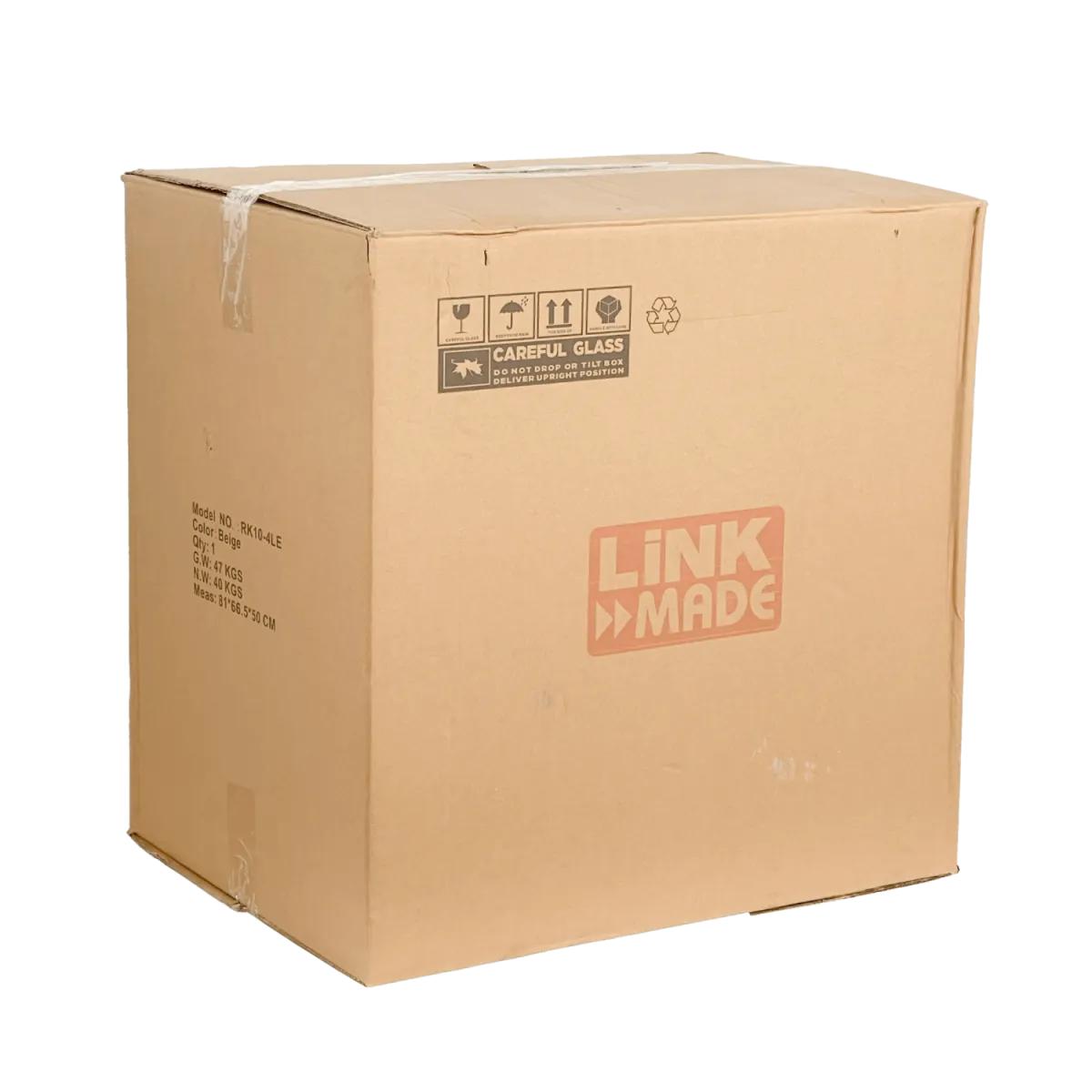 Rack Exterior LINKMADE 10U, 614x450mm, Muro/Poste, Beige, IP65, PDU Tamper 6