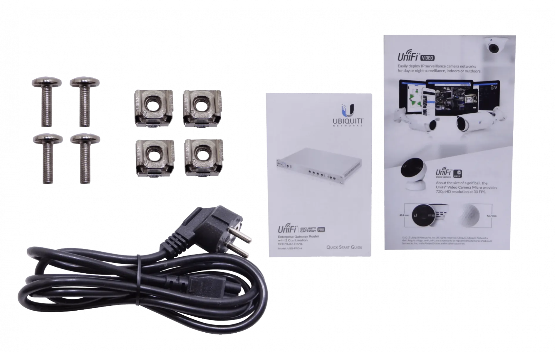 Router Ubiquiti 4P Gigabit Capa 3 Gateway Montaje en Rack Unifi UBQ 4