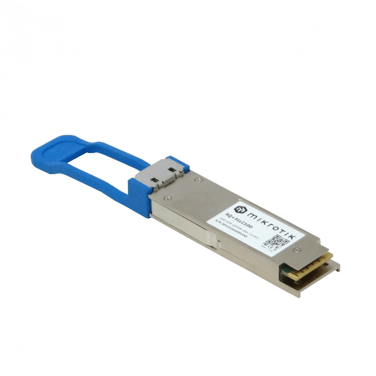 Módulo QSFP28 MikroTik XQ+31LC10D, 100G, Distancia hasta 10 km, Conector LC, Alta Velocidad 2