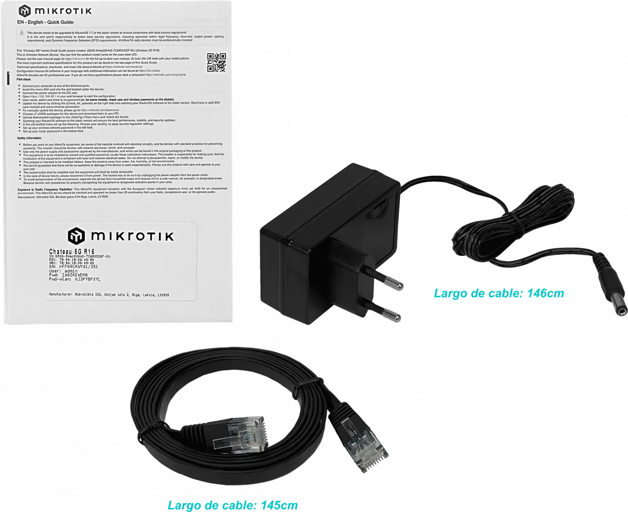 Modem 5G MIKROTIK  5-1000 1-Sim 1-USB L4 inc-24V  7