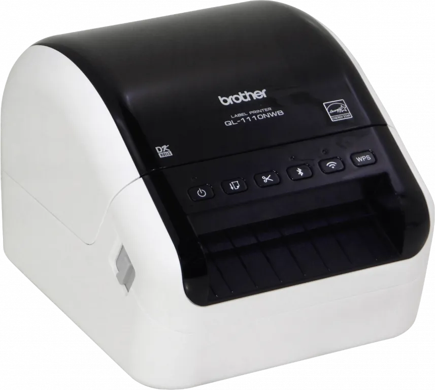 Impresora termica Brother QL-1110NWB 103mm USB LAN WiFi BT 300dpi autocorte 4