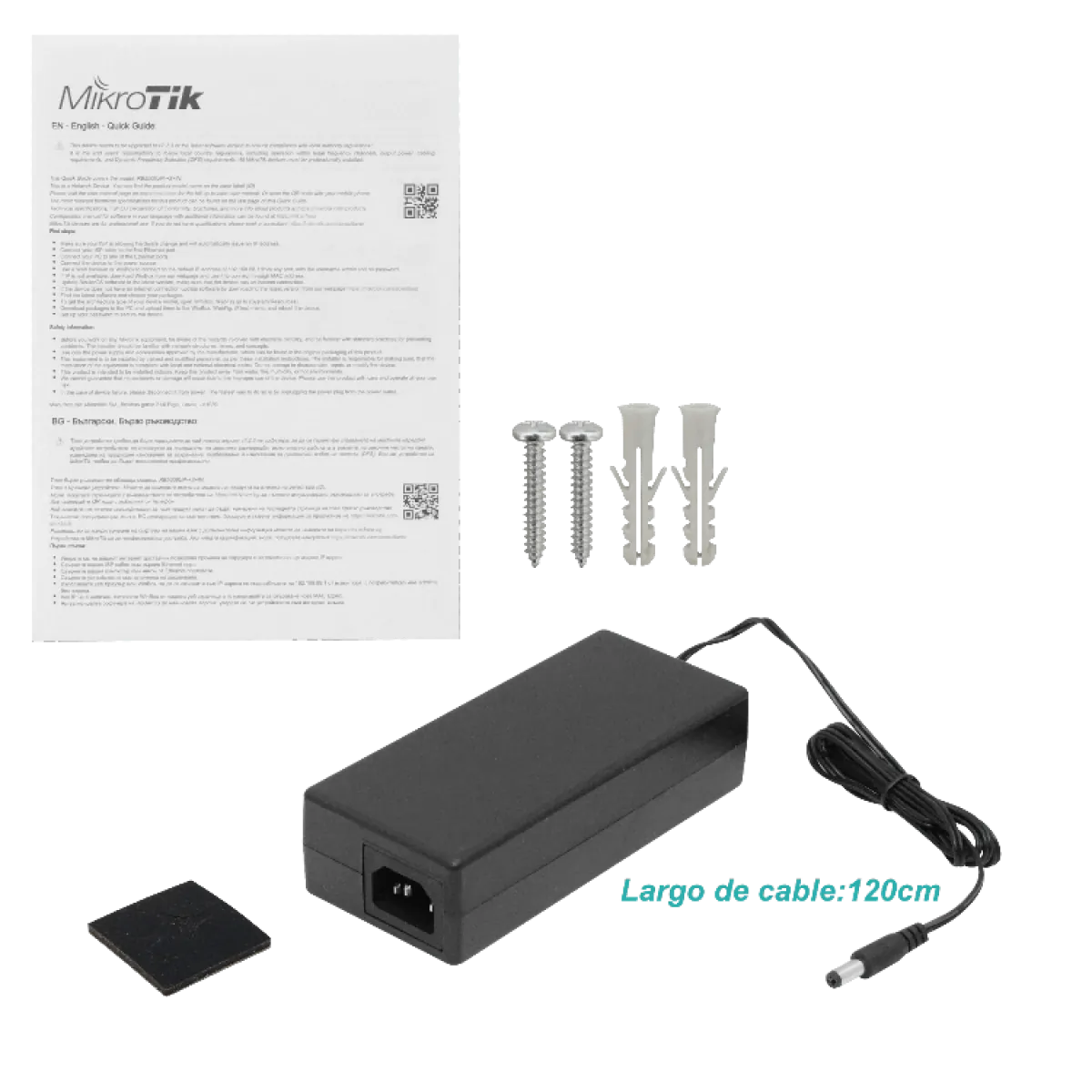 Router Compacto con PoE+ y Puertos Gigabit MikroTik RB5009UPr+S+IN 5