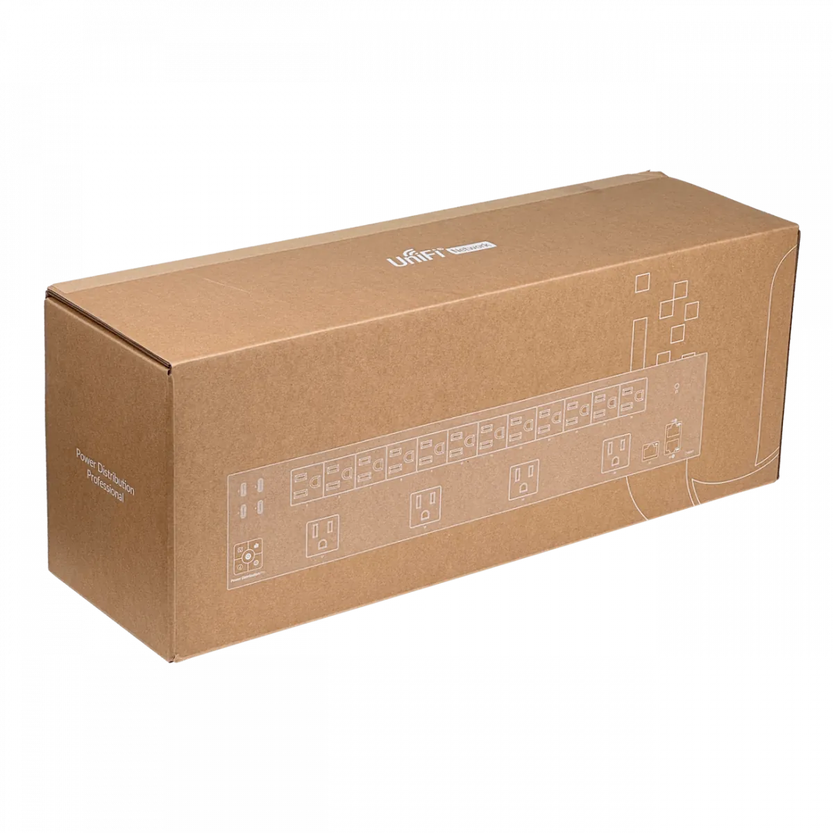 PDU Ubiquiti USP-PDU-PRO 16 US sockets +4xUSB-C +4xLAN IP para rack 125VAC 5