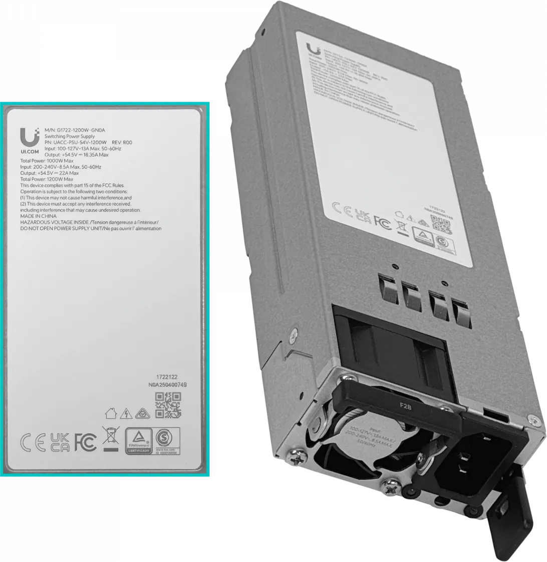 Switch Ubiquiti ECS 48 POE 48 Puertos PoE+++ con Uplink 25G Gestion L3 para Redes Empresariales 9
