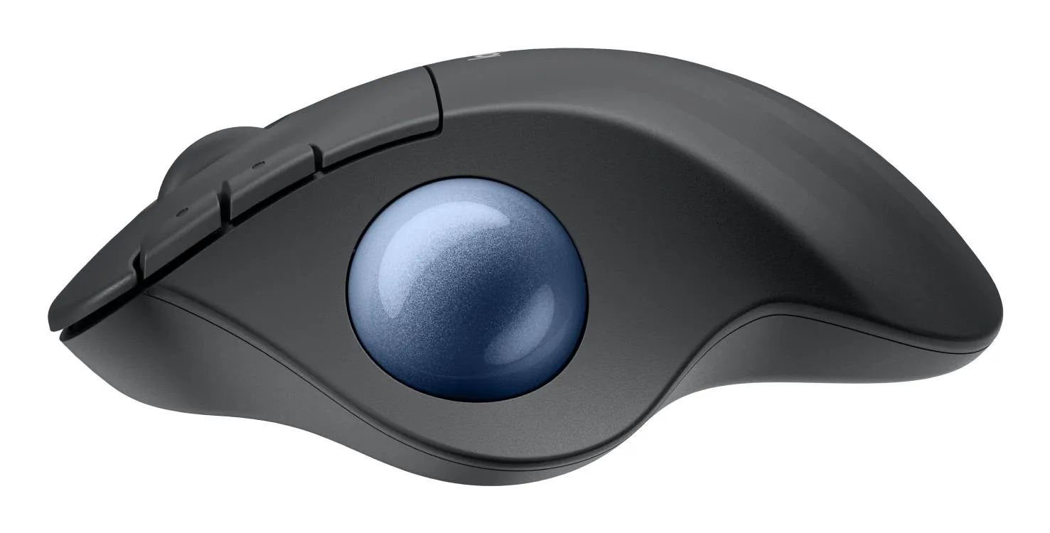 Mouse Trackball Inalámbrico Ergonómico, Logitech ERGO M575S - Grafito 5