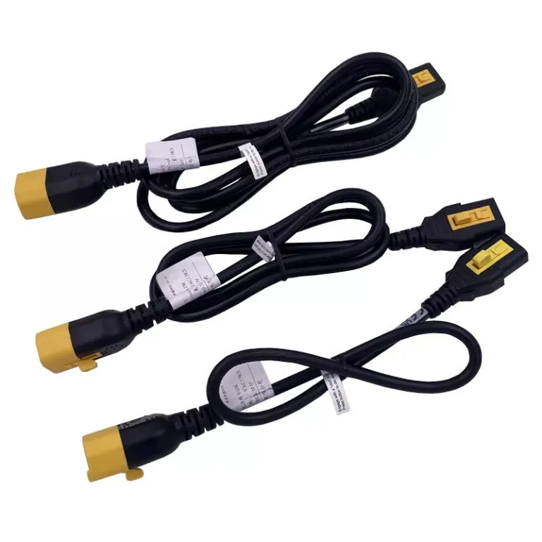 Cable de alimentación de bloqueo IEC C14 a C13 V 3