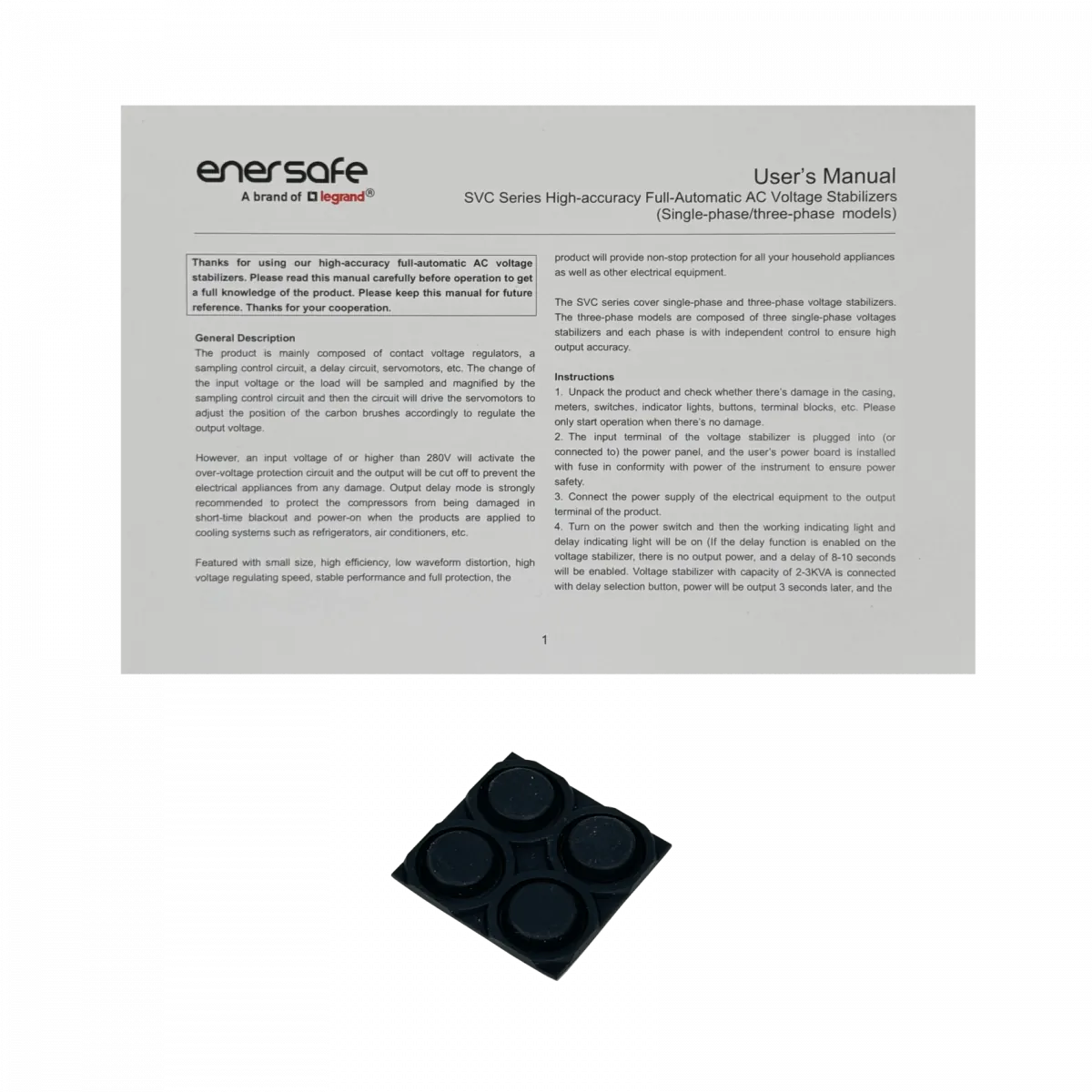 Regulador Tension 5KVA 4500W 0,9 164-260VAC Regleta IP20 5