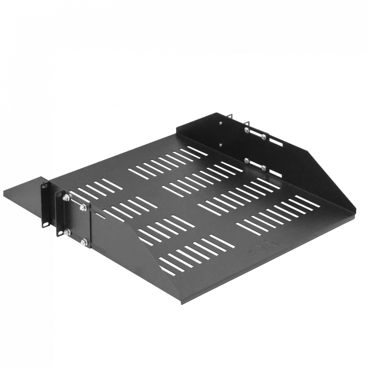 Bandeja Centrral ventilada ajustable 2U Negra 60cm 3