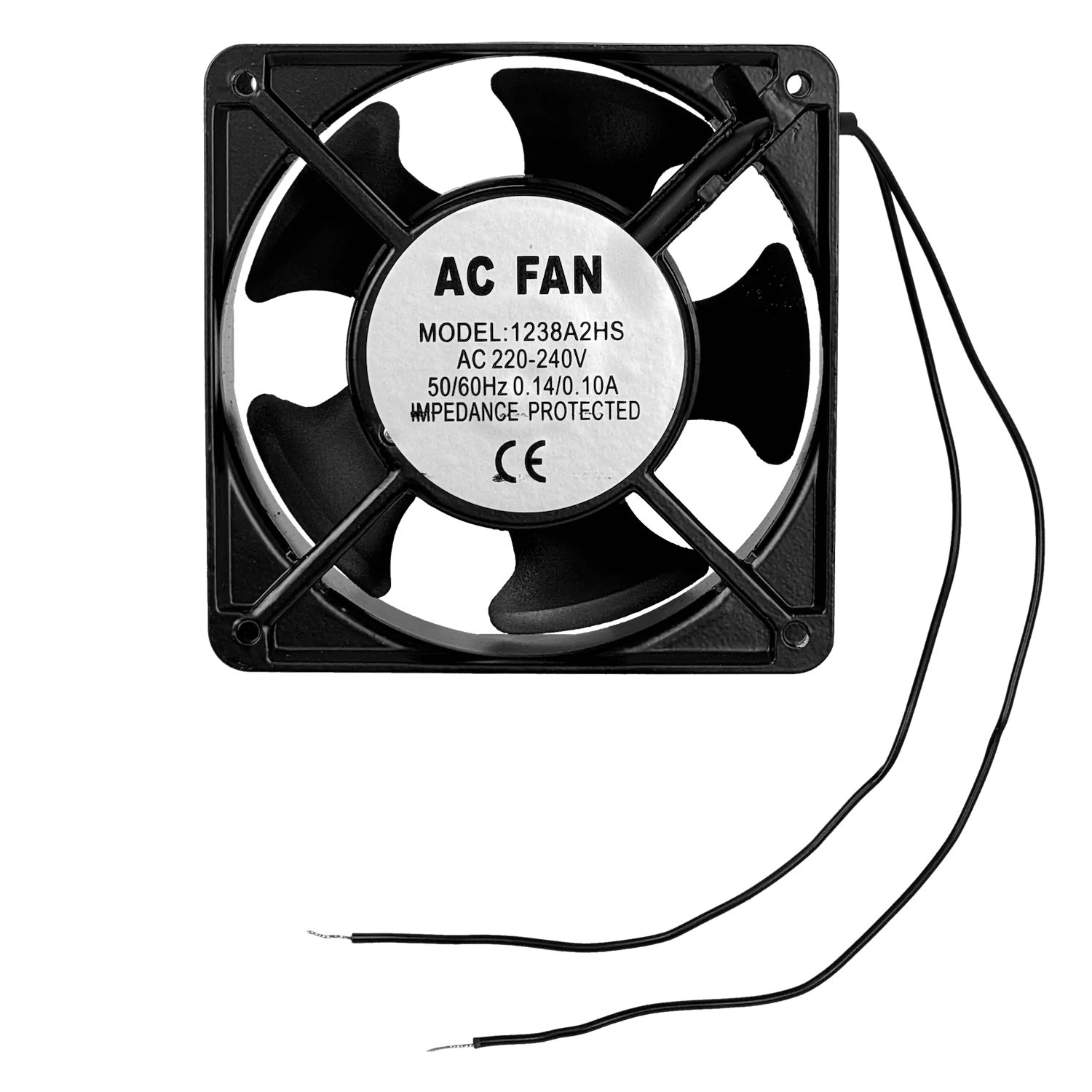 Ventilador 12x12cm, 220V AC para Turbina, Sin Enchufe 2