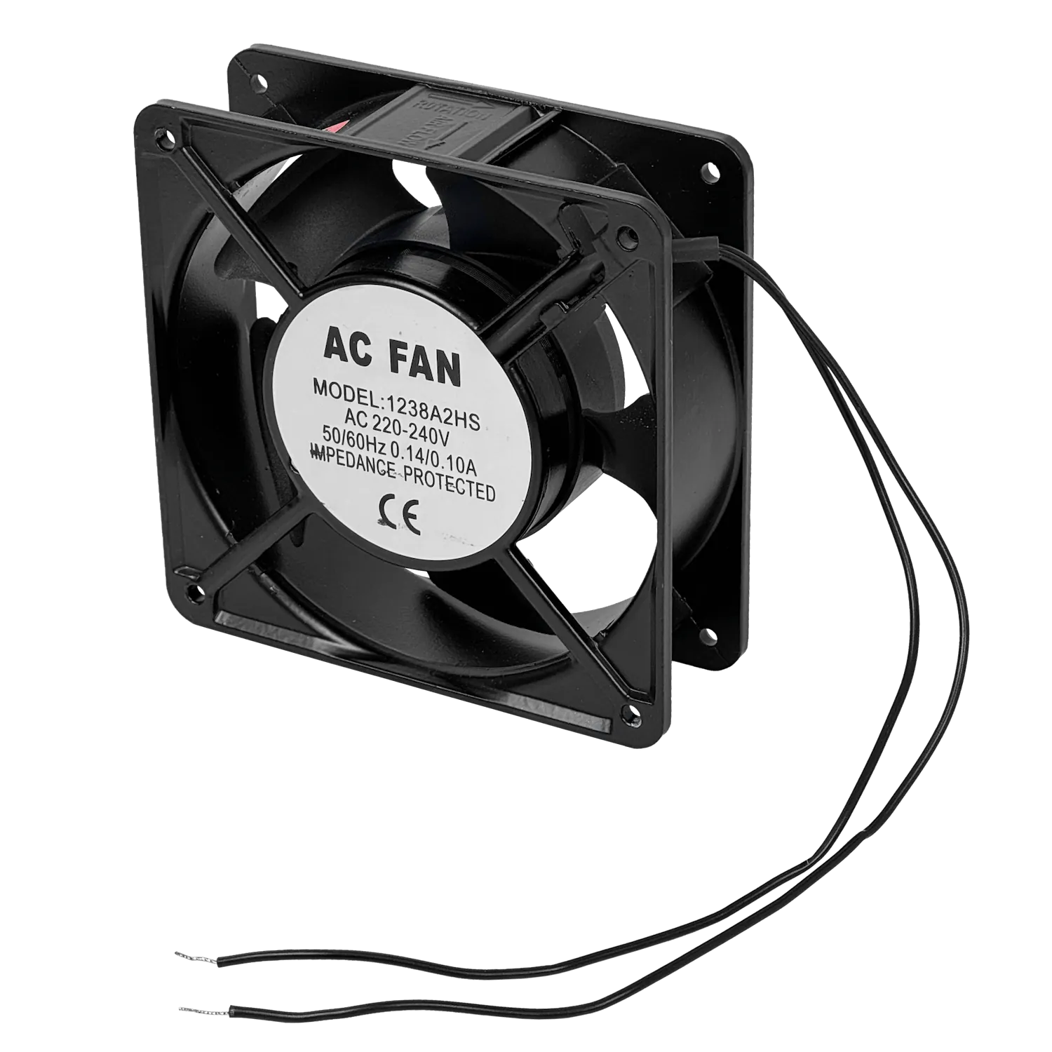 Ventilador 12x12cm, 220V AC para Turbina, Sin Enchufe 3