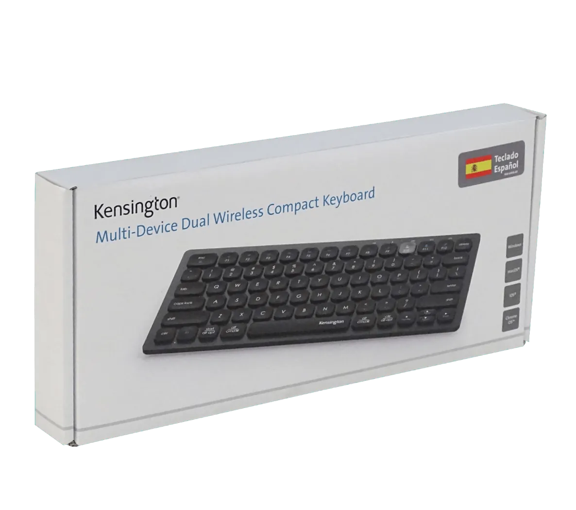 Teclado Inalambrico 2,4Ghz BT v3.0/5.0 Negro USB inc/2-AAA 4