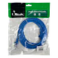 Cable Patch Cord Azul Multifilar CCA Aleacion Cat5e 2mt RJ45 inyectado - Miniatura 3