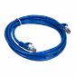 Cable Patch Cord Azul Multifilar CCA Aleacion Cat5e 2mt RJ45 inyectado - Miniatura 2