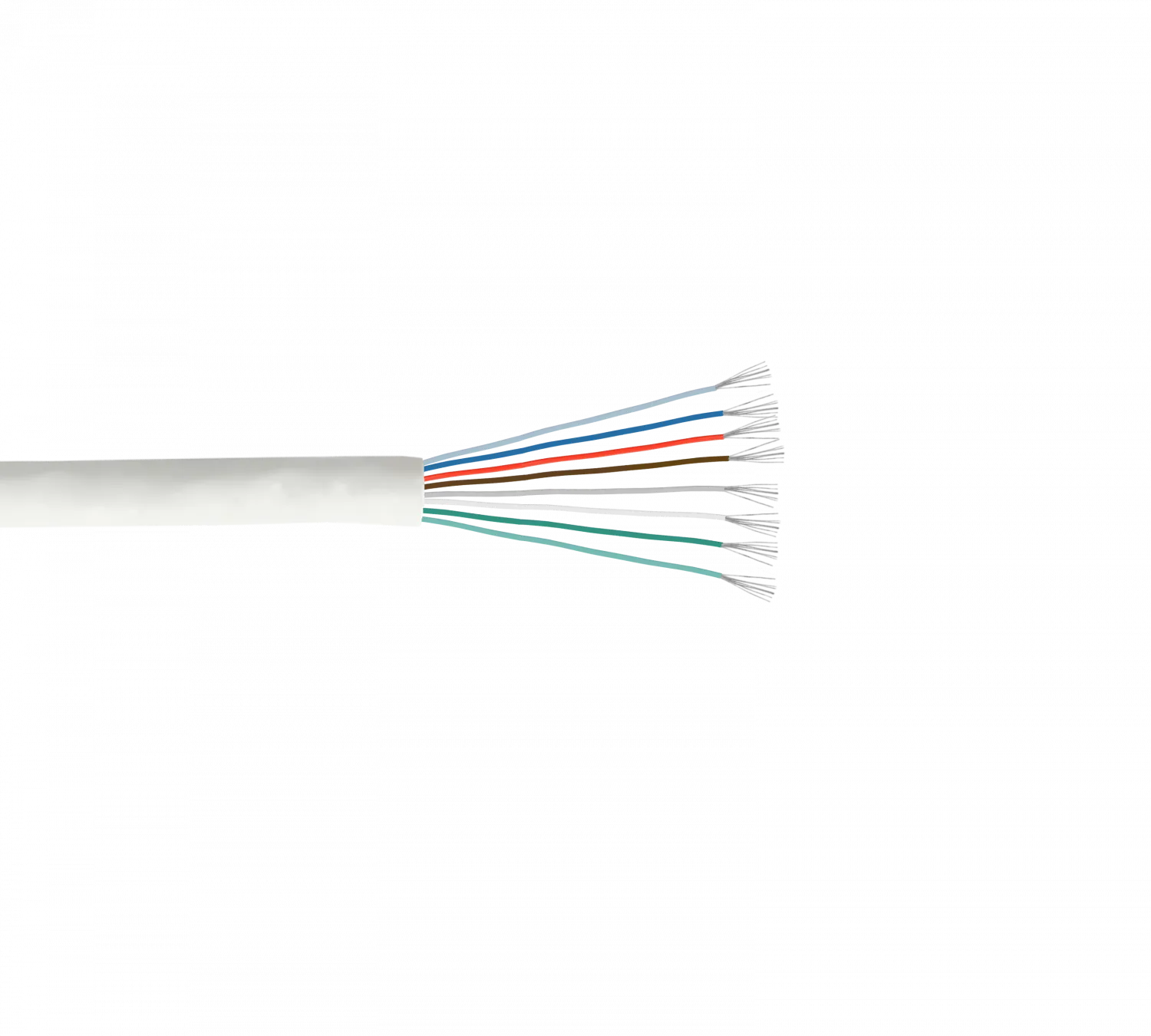 Cable Patch  Cat5E Gris, 1m, Inyectado, Multifilar 3
