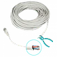 Cable Patch  Cat5e 15mt Gris CCA Inyectado Multifilar - Miniatura 4
